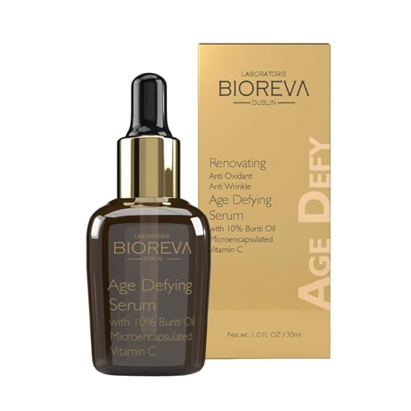 bioreva age defying serum with 10% buriti oil & microencapsulated vitamin c