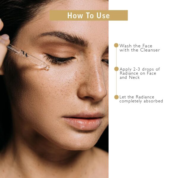 bioreva radiance face serum for brightening & glowing skin