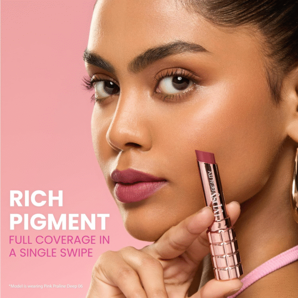Typsy Beauty Lipstick Pink Praline Deep 06 (Matte) - Image 4