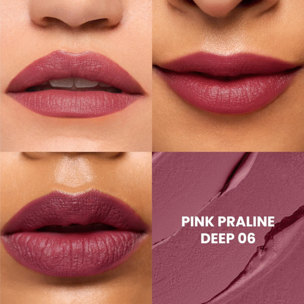 Typsy Beauty Lipstick Pink Praline Deep 06 (Matte) - Image 3