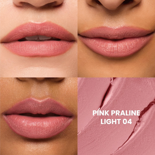Typsy Beauty Lipstick Pink Praline Light 04 (Matte) - Image 4