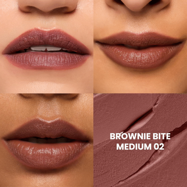 Typsy Beauty Lipstick Brownie Bite Medium 02 (Matte) - Image 2