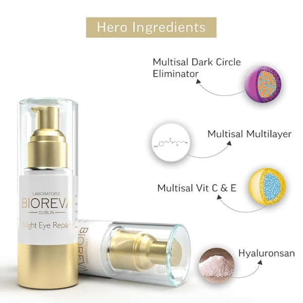 Bioreva Age Correction Night Eye Repair Cream - Image 3