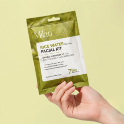 Milau Korean Rice Water Facial Kit - Natural Hydration Kit (7 Steps)