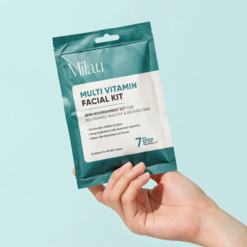 Milau Multi Vitamin Facial Kit - Deep Skin Nourishment Kit (7 Steps)