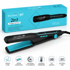 iKonic Me 2 in 1 Straightener and Curler Hair Iron